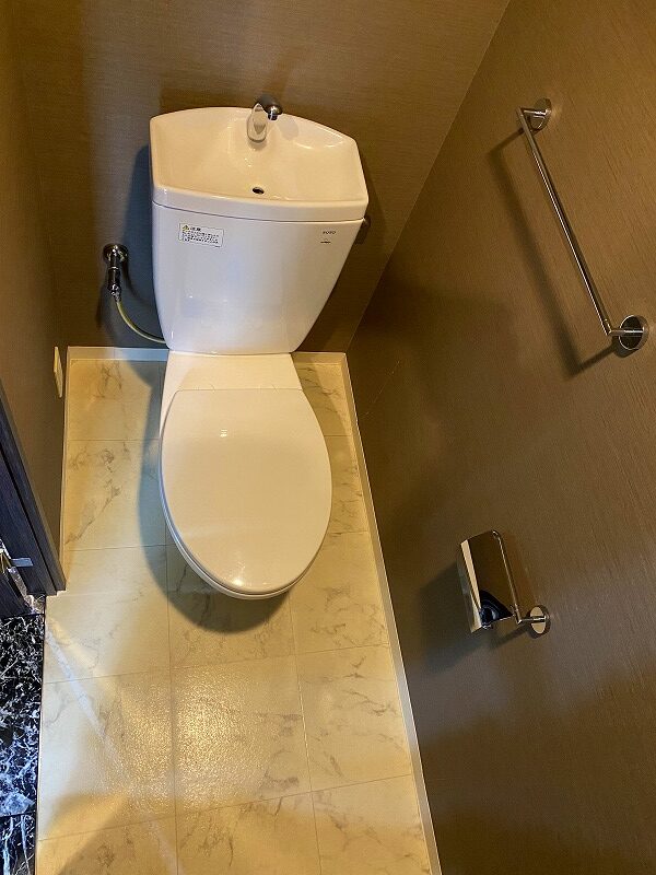 衛生的なトイレ